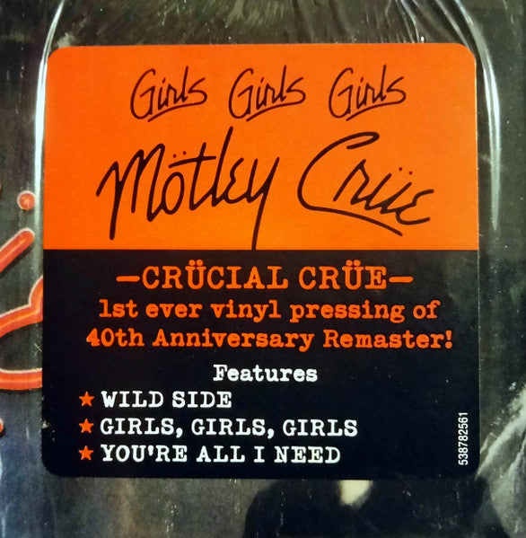 Mötley Crüe – Girls! Girls! Girls! / 4Oth Anniversary Remaster (NUEVO, SELLADO)