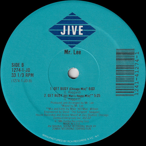 Mr. Lee – Get Busy (VG+) BOX29