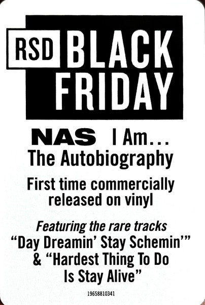 Nas – I Am...The Autobiography / DISCO DOBLE (NUEVO, SELLADO)
