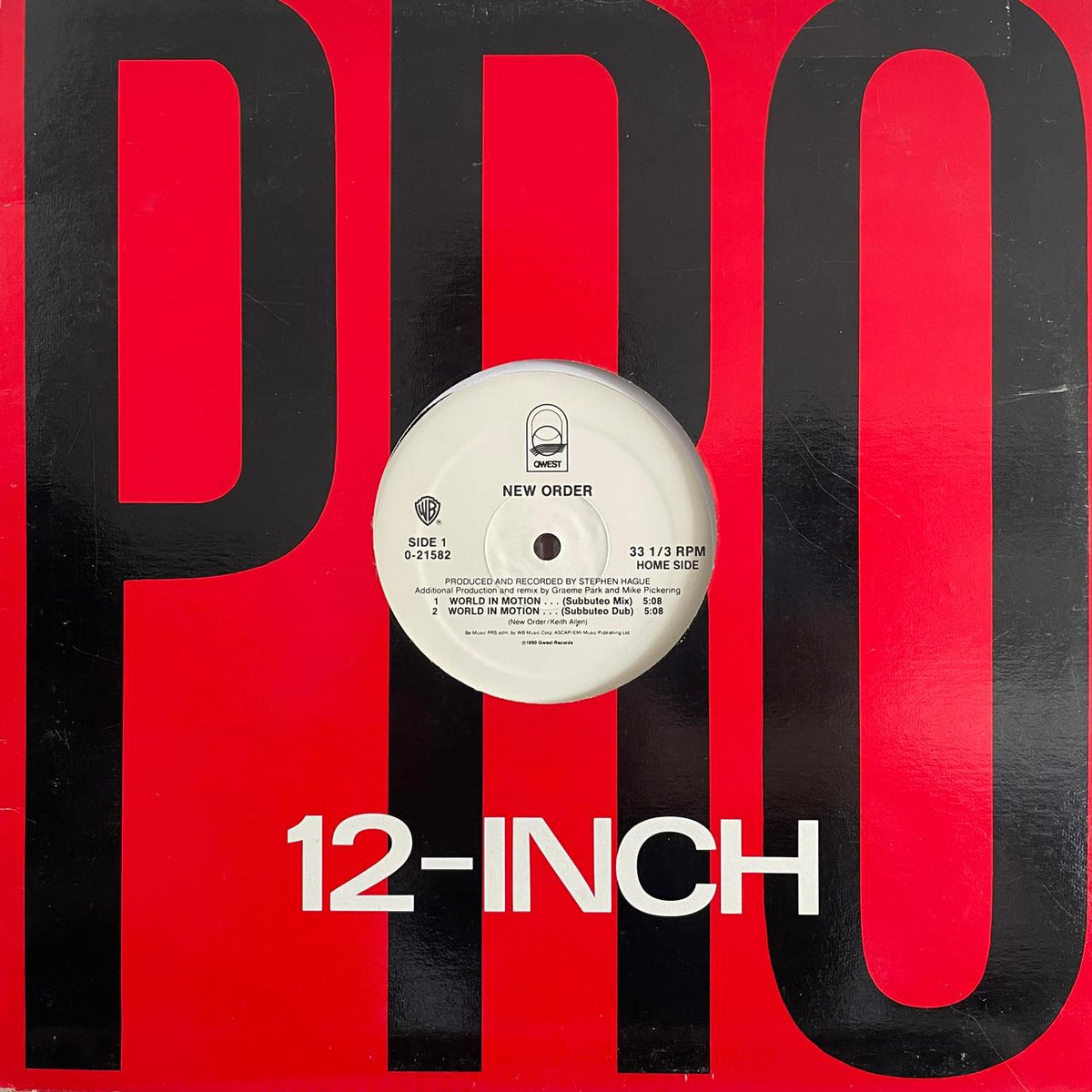 Englandneworder – World In Motion... (VG+) BOX32