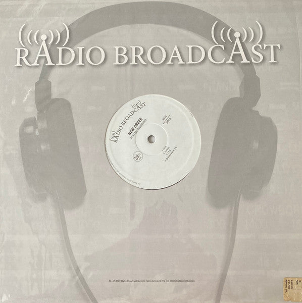 New Order – Radio Broadcast 81-82 BBC Recordings (NUEVO, SELLADO) BOXV7