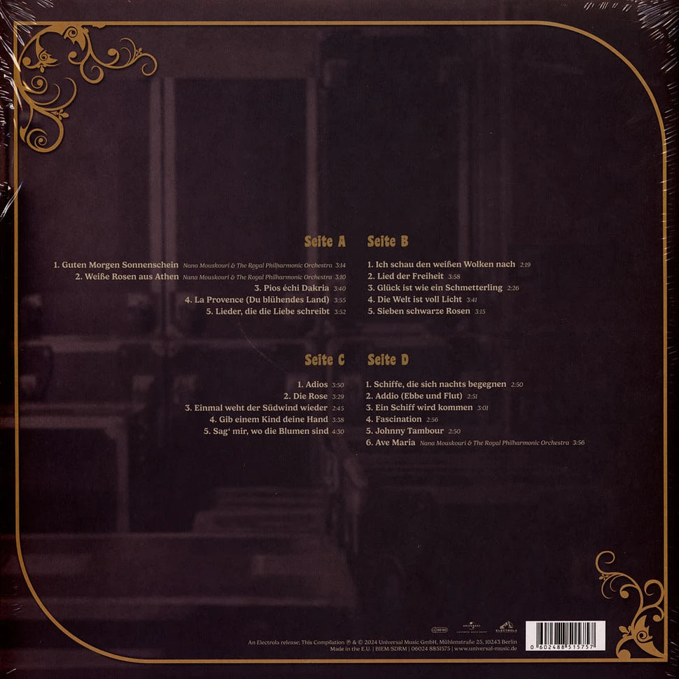 Nana Mouskouri – Happy Birthday / DISCO DOBLE (NUEVO, SELLADO) BOXV50