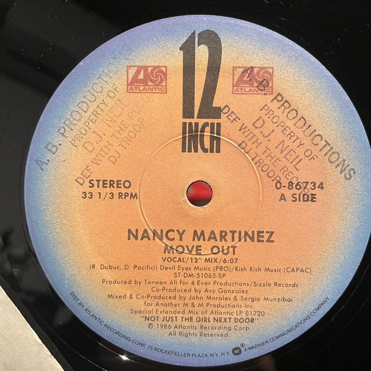 Nancy Martinez – Move Out (EX, FUNDA NM)