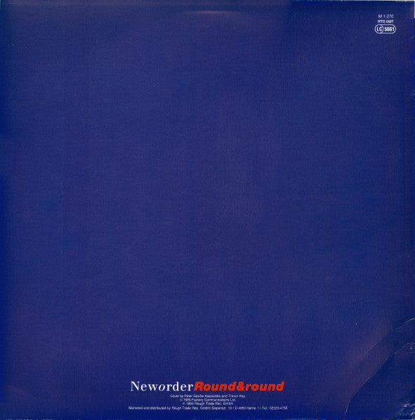 Neworder – Round&round (NM, FUNDA EX) BOX33