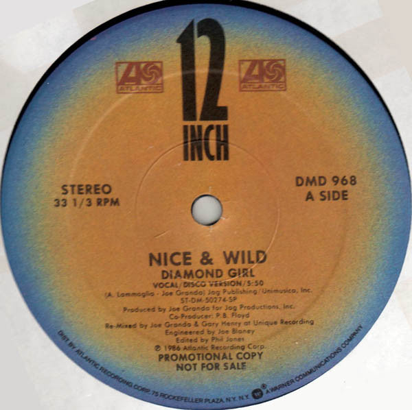 Nice & Wild – Diamond Girl (NM, FUNDA VG+) BOX31