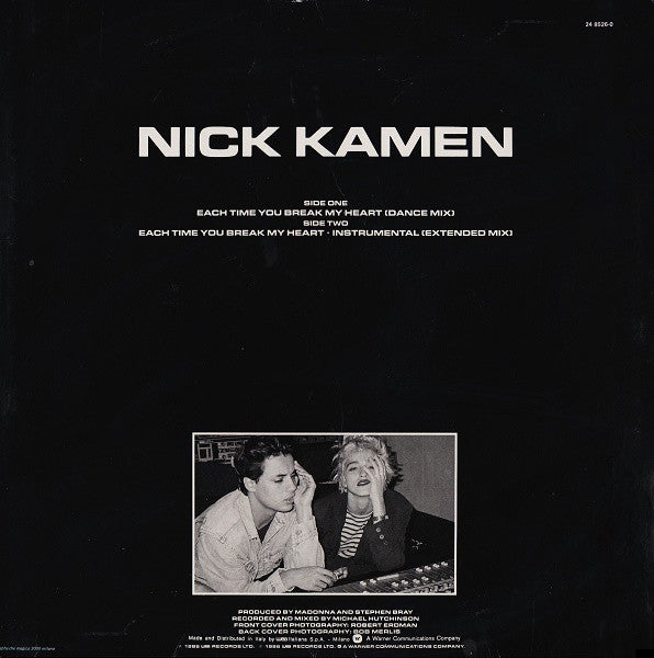 Nick Kamen – Each Time You Break My Heart (VG+) BOX26
