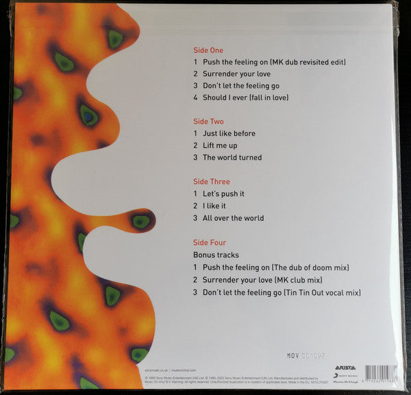 Nightcrawlers Featuring John Reid – Lets Push It / Limited Edition 1.500 Numbered Copies Green Vinyl / DISCO DOBLE (NUEVO, SELLADO)