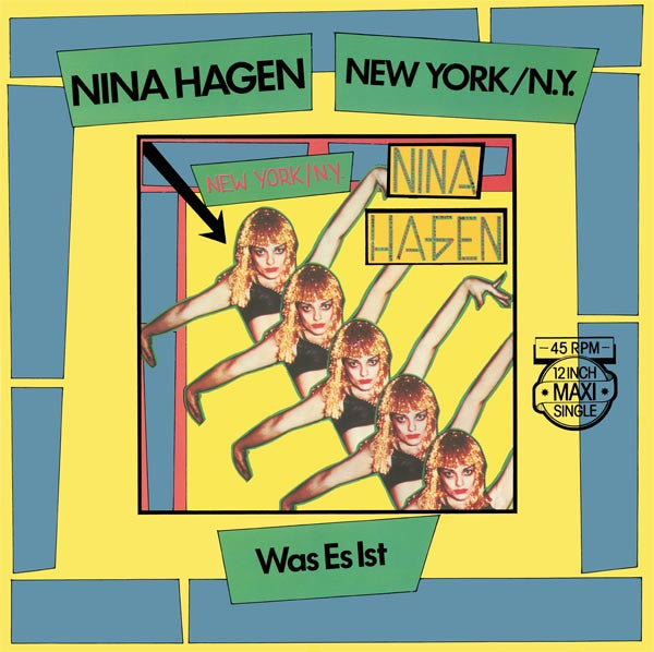 Nina Hagen – New York/N.Y. (VG+) [pequeño sticker en funda y en etiqueta] Box38