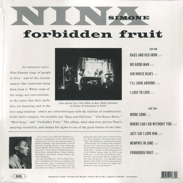 Nina Simone – Forbidden Fruit / Deluxe Gatefold Edition (NUEVO, SELLADO) BOXV53