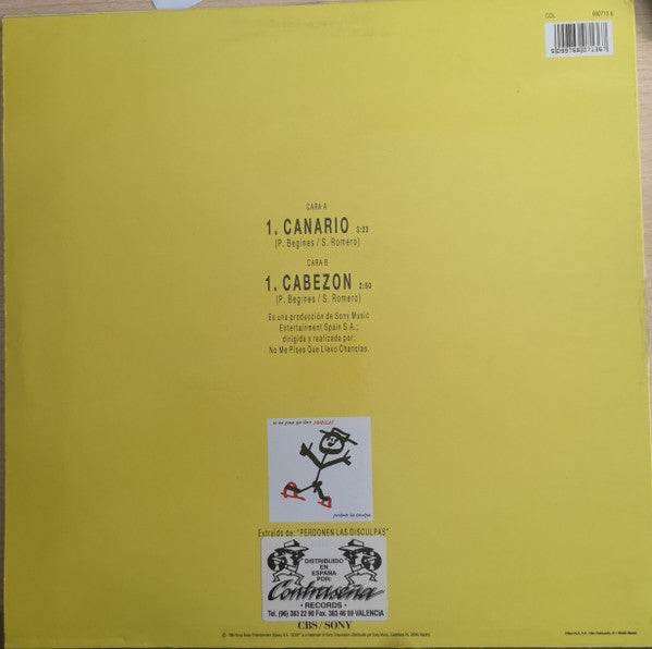 No Me Pises Que Llevo Chanclas – El Canario (EX, FUNDA VG+) BOX29