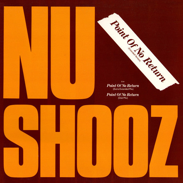 Nu Shooz – Point Of No Return (Extended Version) (NM, FUNDA VG+)