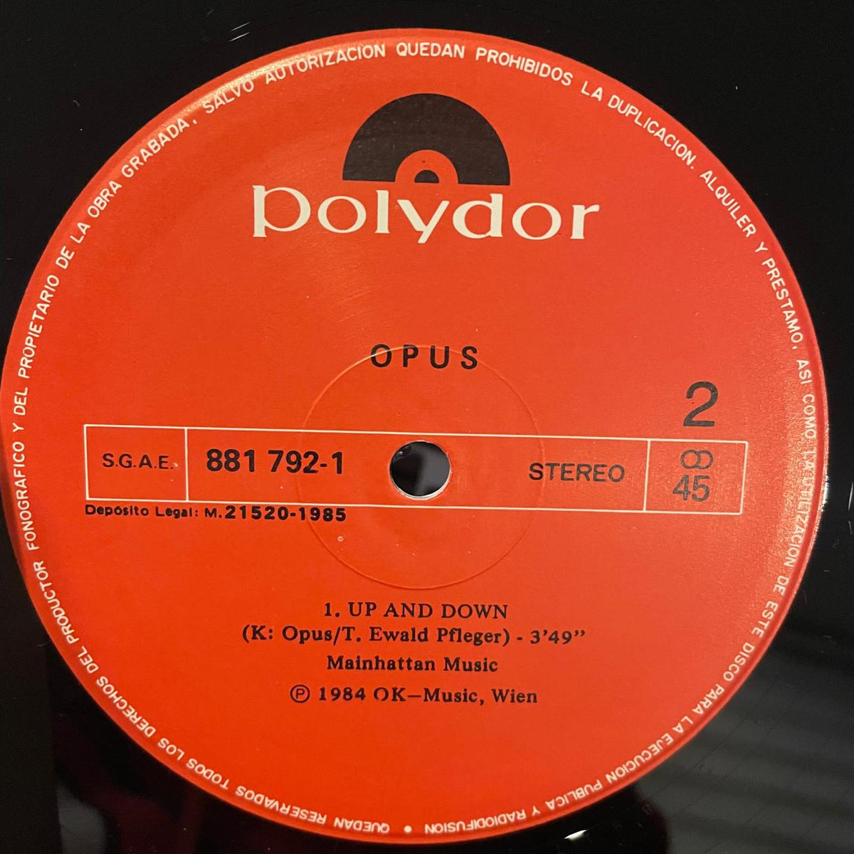 Opus – Live Is Life (NM, FUNDA EX) BOX6