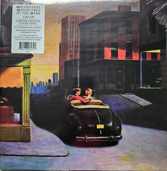 Orchestral Manœuvres In The Dar – Crush - 40th Anniversary - Deluxe Limited Edition / DISCO DOBLE (NUEVO, SELLADO) BOXV46