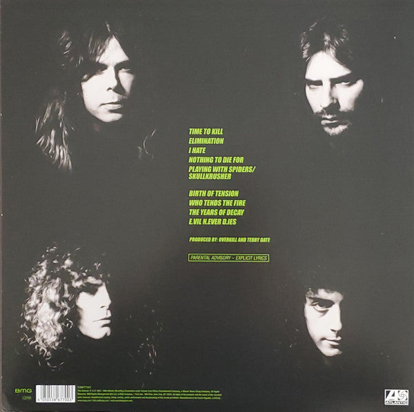 Overkill – The Years Of Decay (NUEVO, SELLADO) BOXV52