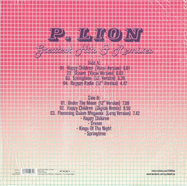 P. Lion – Greatest Hits & Remixes (NUEVO, SELLADO) BOXV44