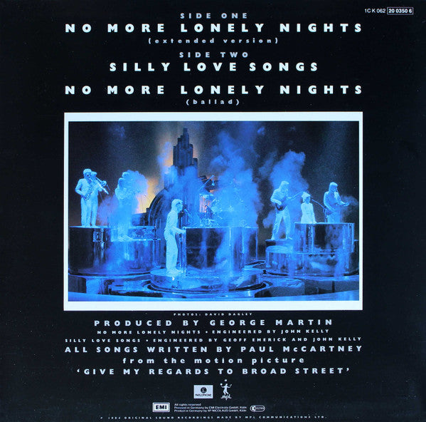 Paul McCartney – No More Lonely Nights (Extended Version) (NM, FUNDA VG+) BOX2