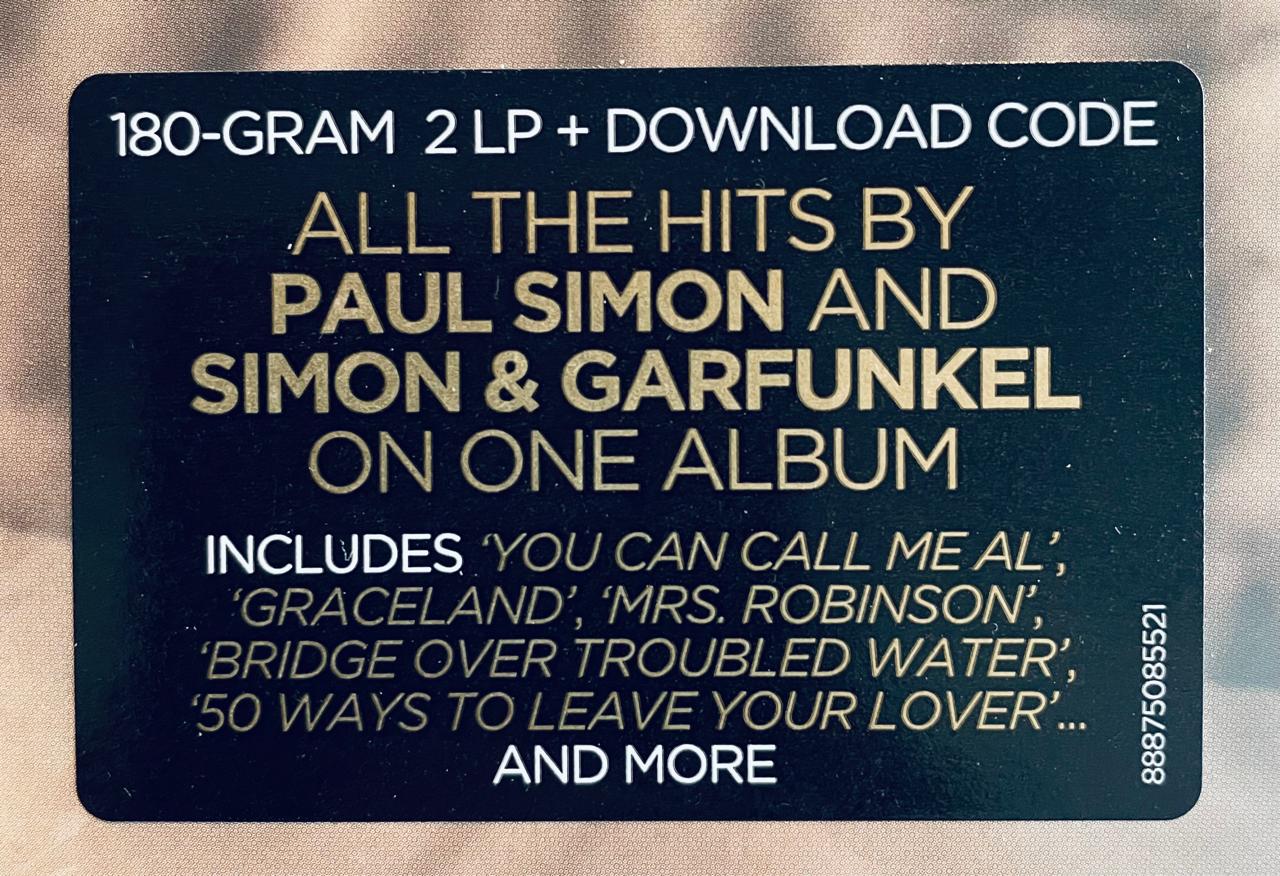 Paul Simon – The Ultimate Collection / DISCO DOBLE (NUEVO, SELLADO)