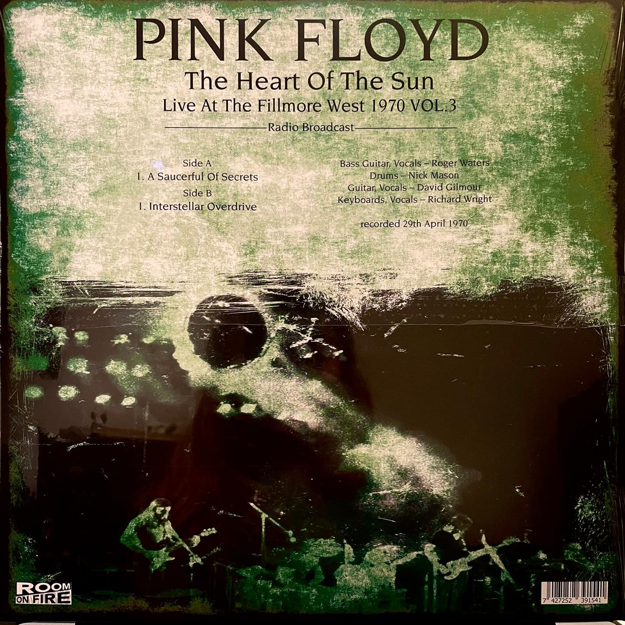 Pink Floyd – The Heart Of The Sun, Live At The Fillmore West 1970 Vol. 3 (NUEVO, SELLADO)