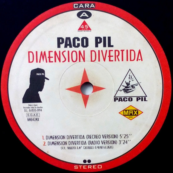 Paco Pil – Dimensión Divertida (VG+) BOX12