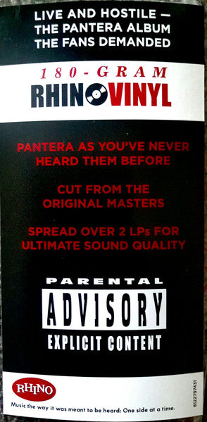 Pantera – Official Live: 101 Proof / DISCO DOBLE (NUEVO, SELLADO)