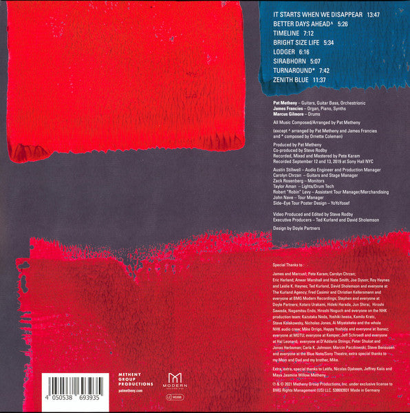 Pat Metheny – Side Eye NYC V1.IV / DISCO DOBLE (NUEVO, SELLADO)