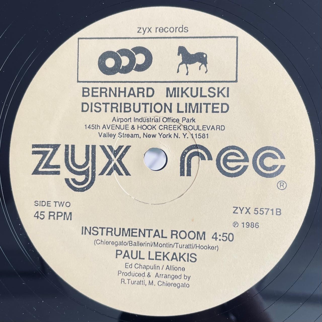 Paul Lekakis – Boom Boom (Let's Go Back To My Room) (NM, FUNDA GENERICA)