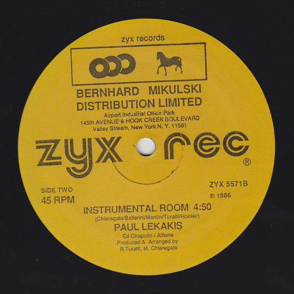 Paul Lekakis – Boom Boom (Let's Go Back To My Room) (NM, FUNDA VG+)