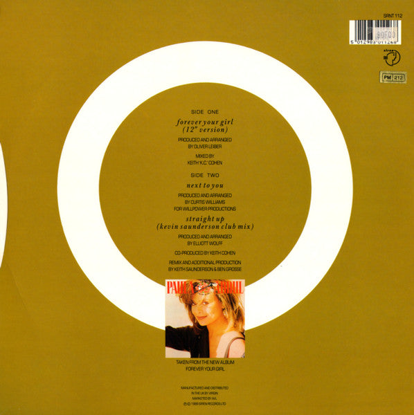 Paula Abdul – Forever Your Girl (NM)
