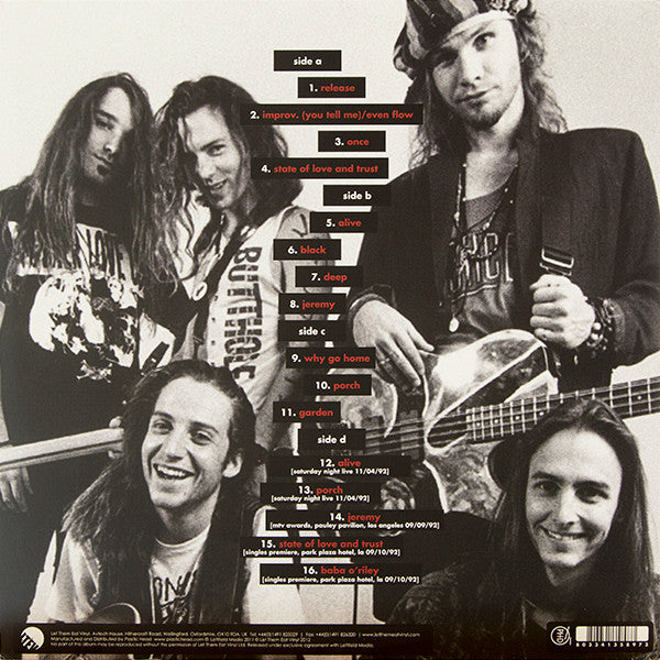 Pearl Jam – The Broadcasts 1992 / DISCO DOBLE (NUEVO, SELLADO) BOXV1
