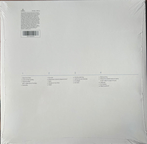 Pet Shop Boys – Discography (The Complete Singles Collection 1985-1991) / DISCO DOBLE (NUEVO, SELLADO) BOXV6
