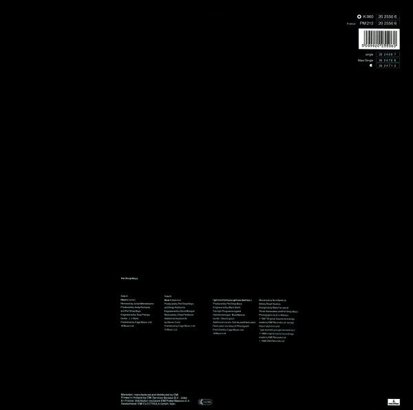 Pet Shop Boys – Heart (Remix) (NM, FUNDA VG+) BOX29