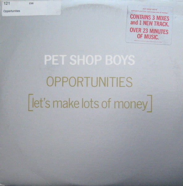 Pet Shop Boys – Opportunities (Let's Make Lots Of Money) (NM) Box34