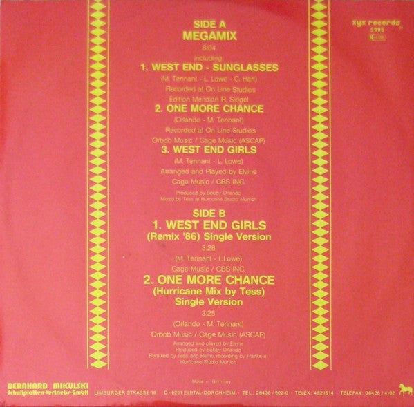 Pet Shop Boys – ZYX Mega Mix (NM) BOX3
