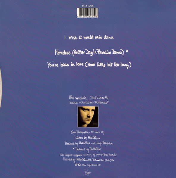 Phil Collins – I Wish It Would Rain Down (VG+) BOX2
