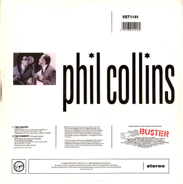 Phil Collins – Two Hearts (NM, FUNDA EX)