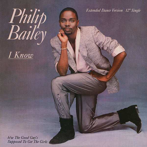 Philip Bailey – I Know (NM, Funda VG+) BoxE1