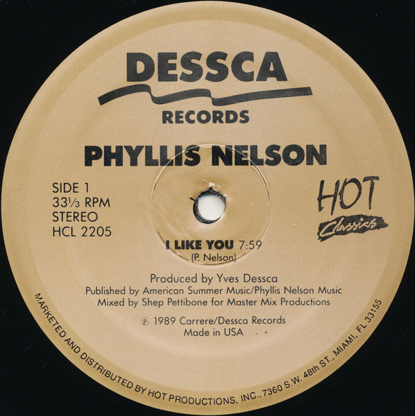 Phyllis Nelson – I Like You / Don't Stop The Rain / Explosive Combination (EX, FUNDA VG+)