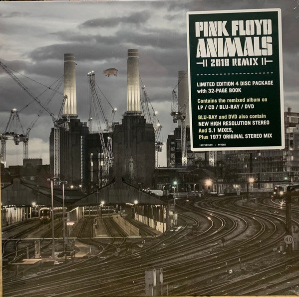 Pink Floyd – Animals (2018 Remix) / LP+CD+Blu-ray+DVD (NUEVO, SELLADO)