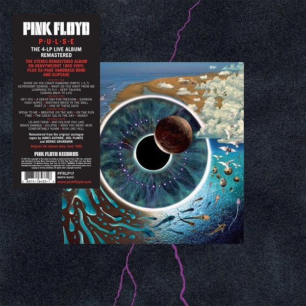 Pink Floyd – Pulse / DISCO CUADRUPLE + LIBRO BOXSET (NUEVO, SELLADO) BOXV51
