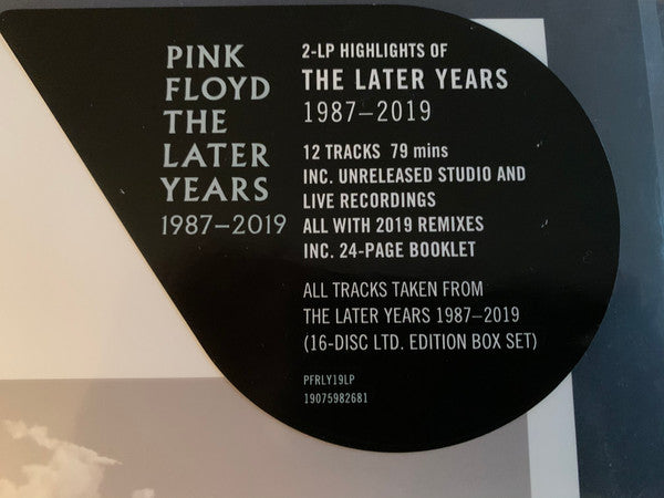 Pink Floyd – The Later Years 1987-2019 / DISCO DOBLE (NUEVO, SELLADO) BOXV53