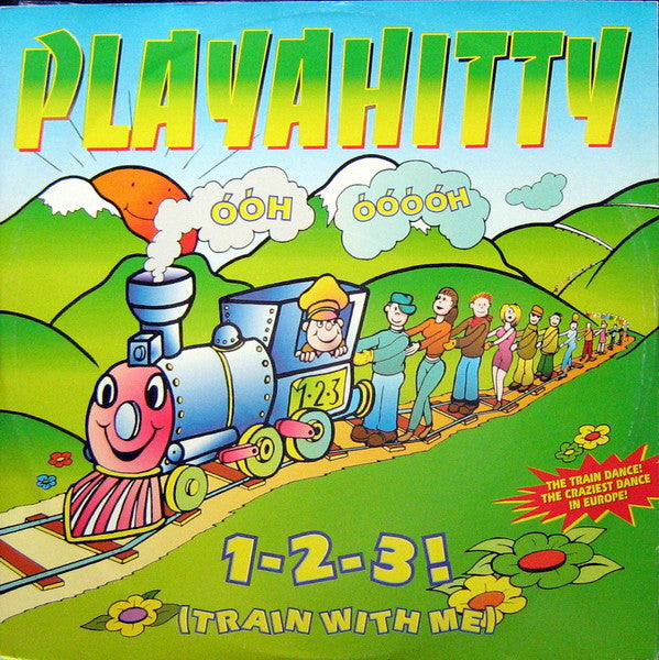 Playahitty – 1-2-3! (Train With Me) (EX, FUNDA VG+) BOX12