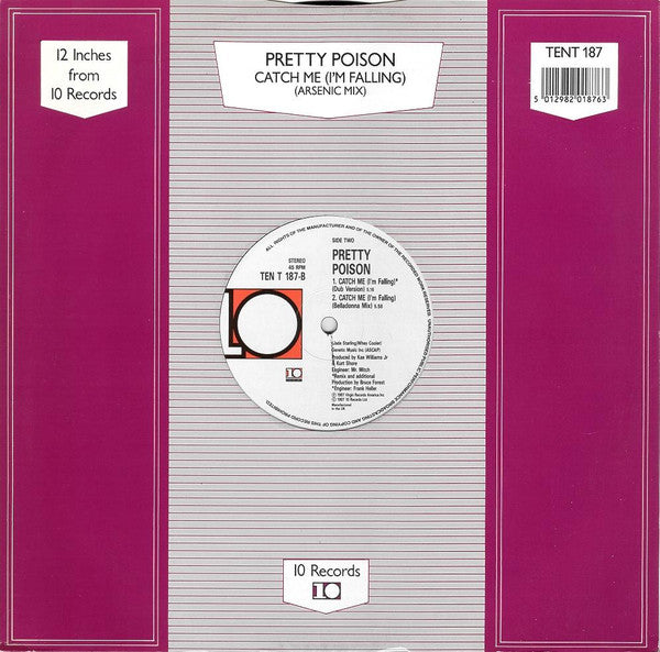Pretty Poison – Catch Me (I'm Falling) (Arsenic Mix) (EX, FUNDA VG+) BOX24