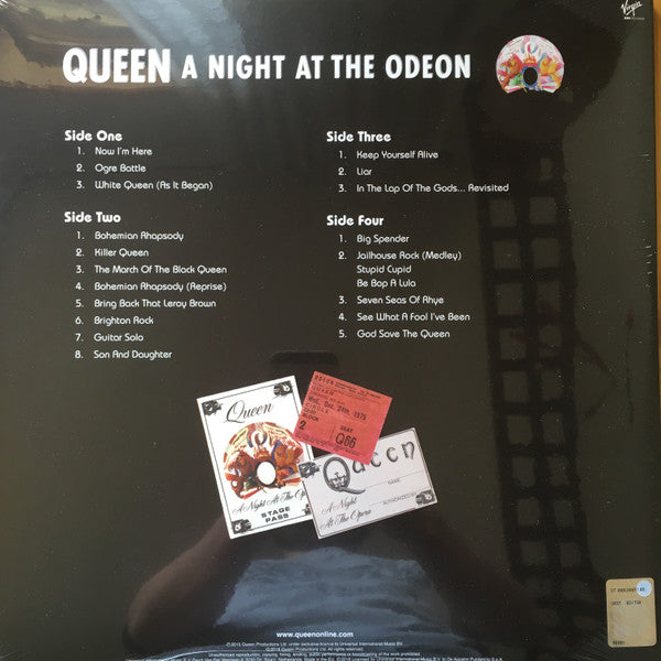 Queen – A Night At The Odeon / DISCO DOBLE (NUEVO, SELLADO) BOXV49