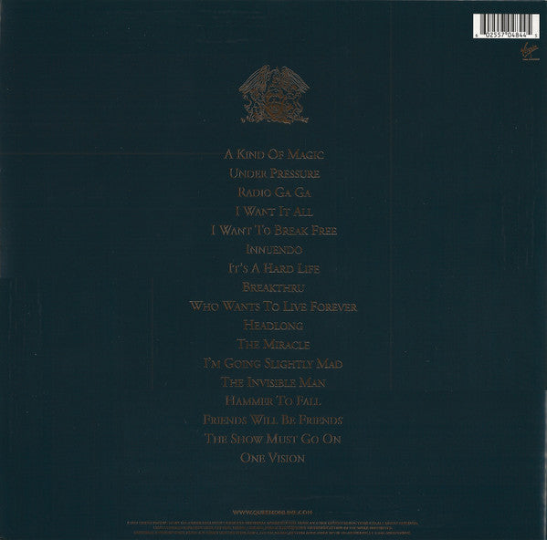 Queen – Greatest Hits II / DISCO DOBLE (NUEVO, SELLADO) BOXV6
