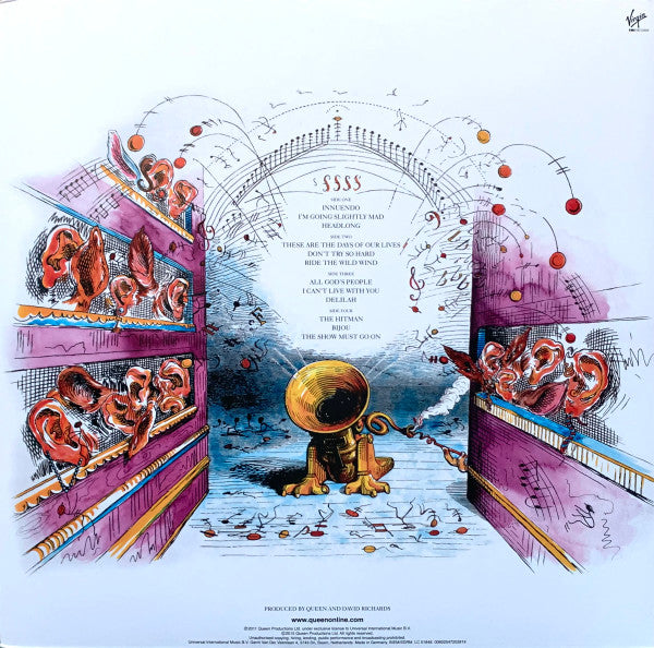 Queen – Innuendo / DISCO DOBLE (NUEVO, SELLADO) BOXV33