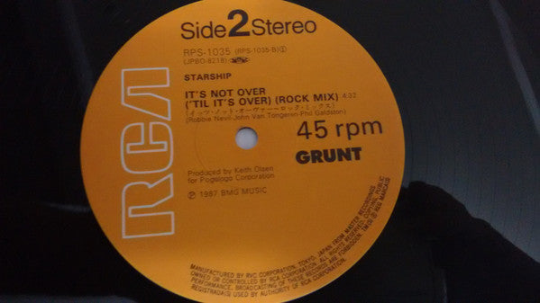 Starship  – Nothing's Gonna Stop Us Now (NM, INLCLUYE OBI AND INSERT) BOX16