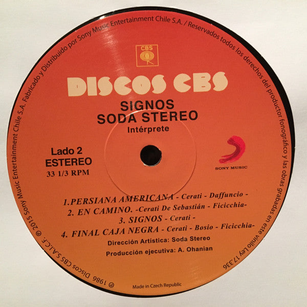 Soda Stereo – Signos (NUEVO, SELLADO) BOXV22