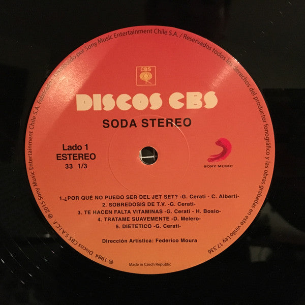 Soda Stereo – Soda Stereo (NUEVO, SELLADO) BOXV8