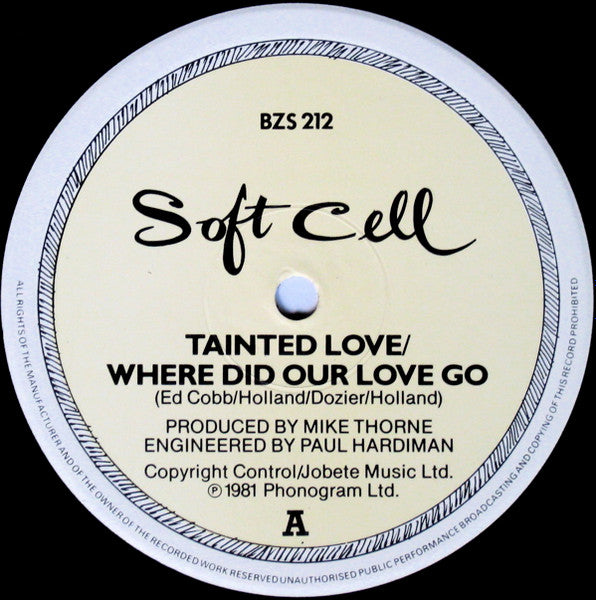 Soft Cell – Tainted Love / Where Did Our Love Go (NM, FUNDA EX) BOX6