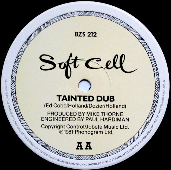 Soft Cell – Tainted Love / Where Did Our Love Go (NM, FUNDA EX) BOX6